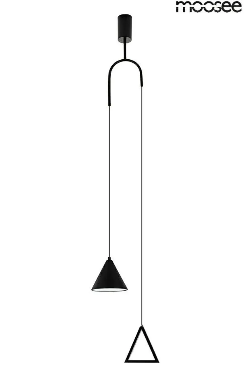 Acustica Czarna - Moosee - lampa wisząca