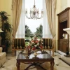 Aegean Aged Brass - Elstead Lighting - lampa wisząca 8-ramienna