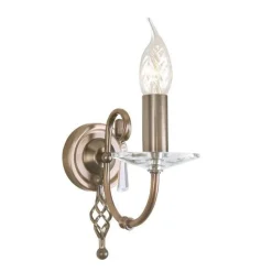 Aegean Aged Brass - Elstead Lighting - kinkiet pojedynczy