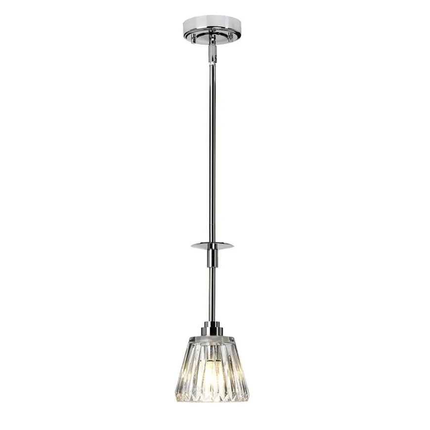 Agatha Led Polished Chrome - Elstead Lighting - lampa sufitowa