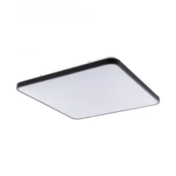 Agnes Square Led Black L 3000K - Nowodvorski - lampa sufitowa łazienkowa