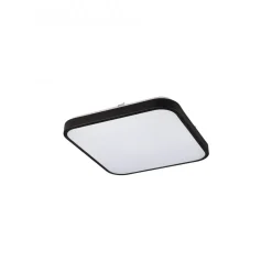 Agnes Square Led Black S 3000K - Nowodvorski - lampa sufitowa łazienkowa