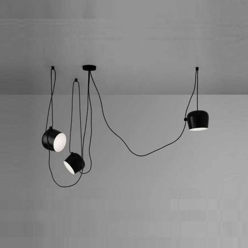 Aim 3 Ø24 czarny - Flos - lampa pająk