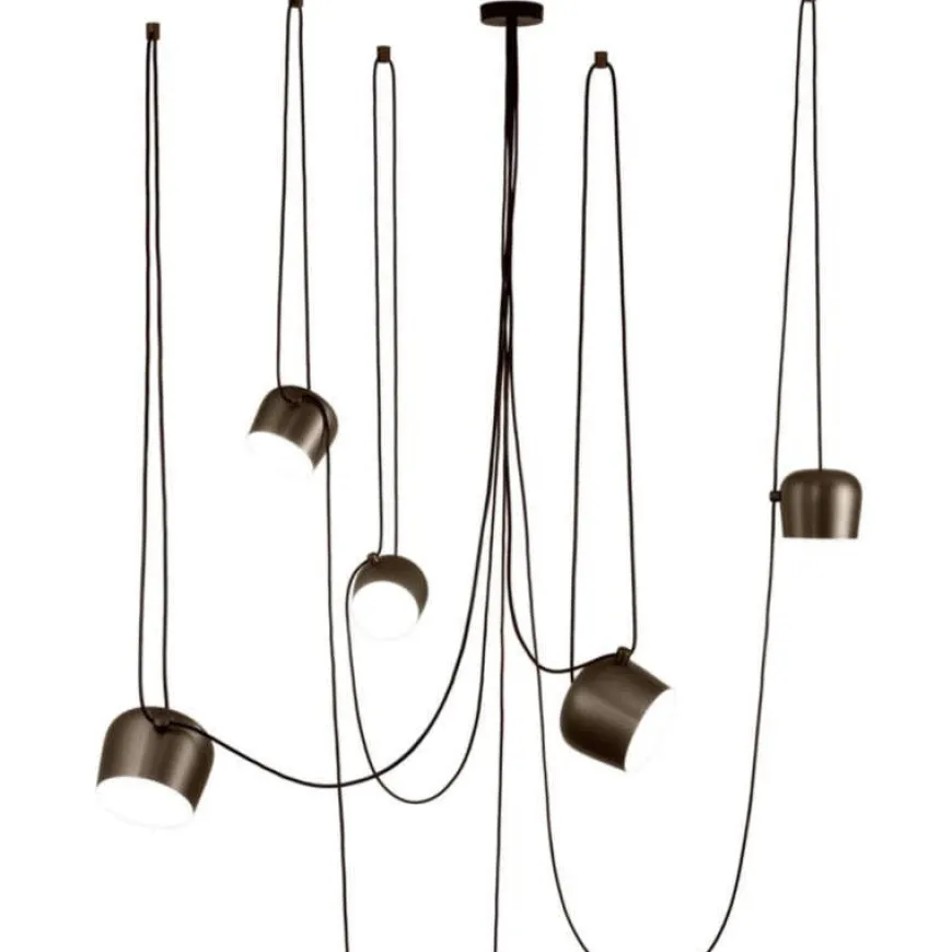 Aim Small 5 czarny - Flos - lampa pająk