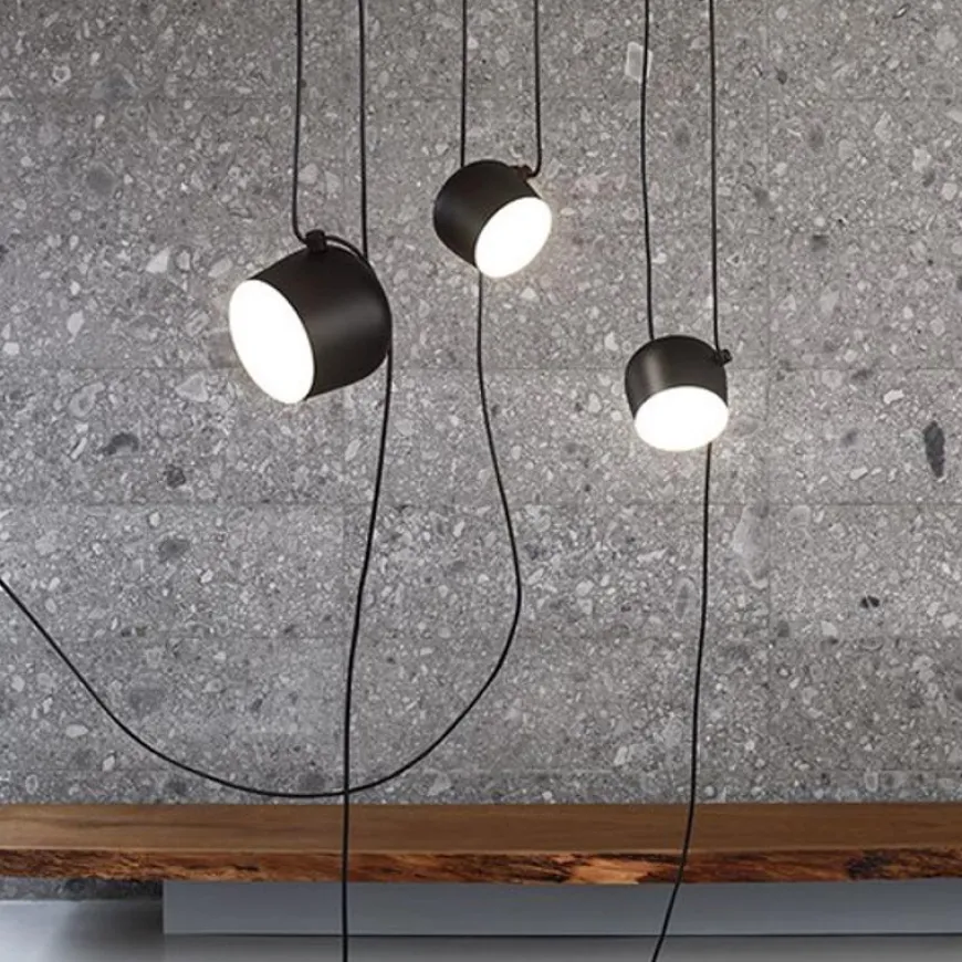 Aim Small 3 czarny - Flos - lampa pająk