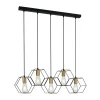Aina Black IV - Italux - lampa wisząca