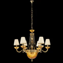 Amber 431/6+6 - Possoni - lampa wisząca