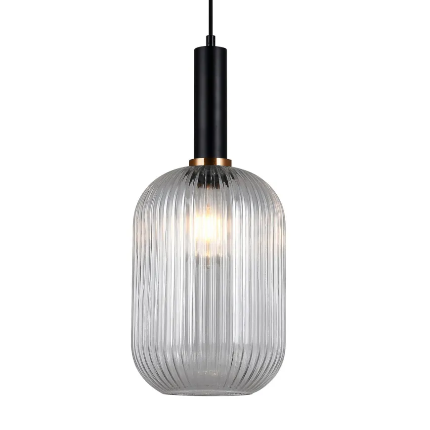 Antiola czarny - Italux - lampa wisząca