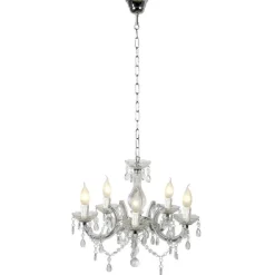 Arabesque pampilles przezroczysty - Lucide - lampa sufitowa