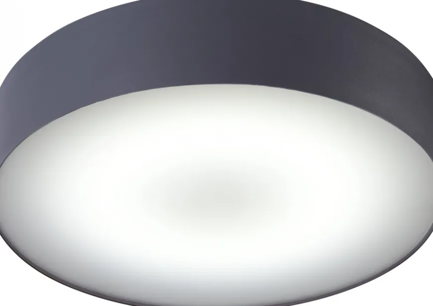 Arena Led Graphite - Nowodvorski - plafon łazienkowy