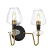 Armand 2 Brass - Elstead Lighting - kinkiet