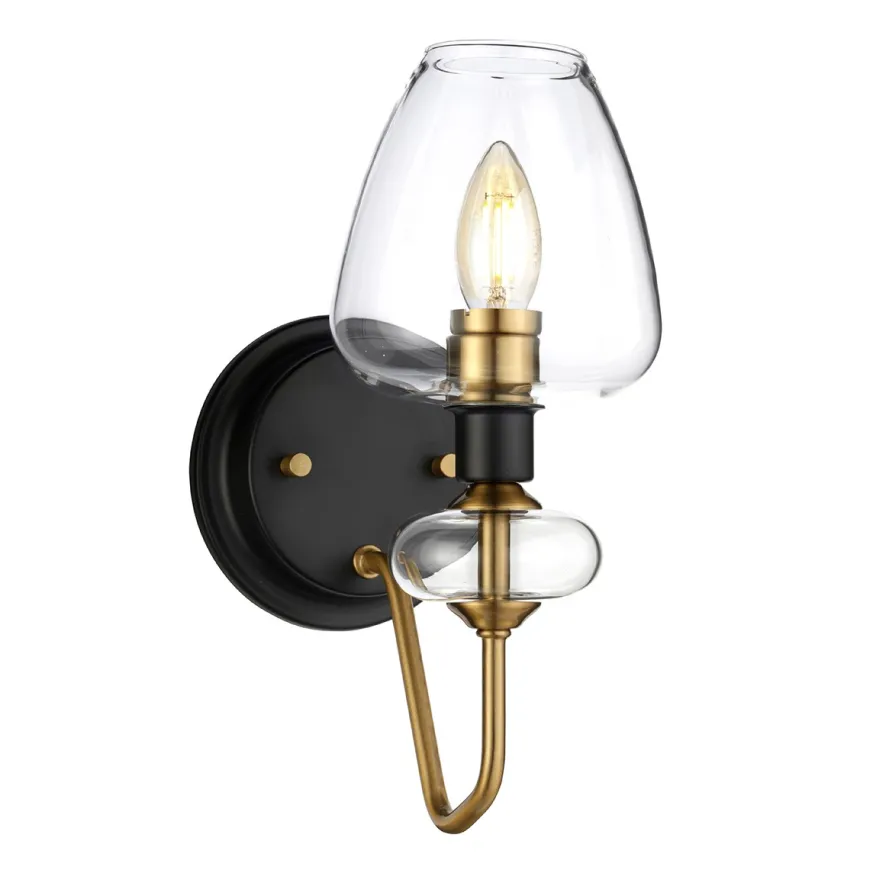 Armand 1 Brass - Elstead Lighting - kinkiet