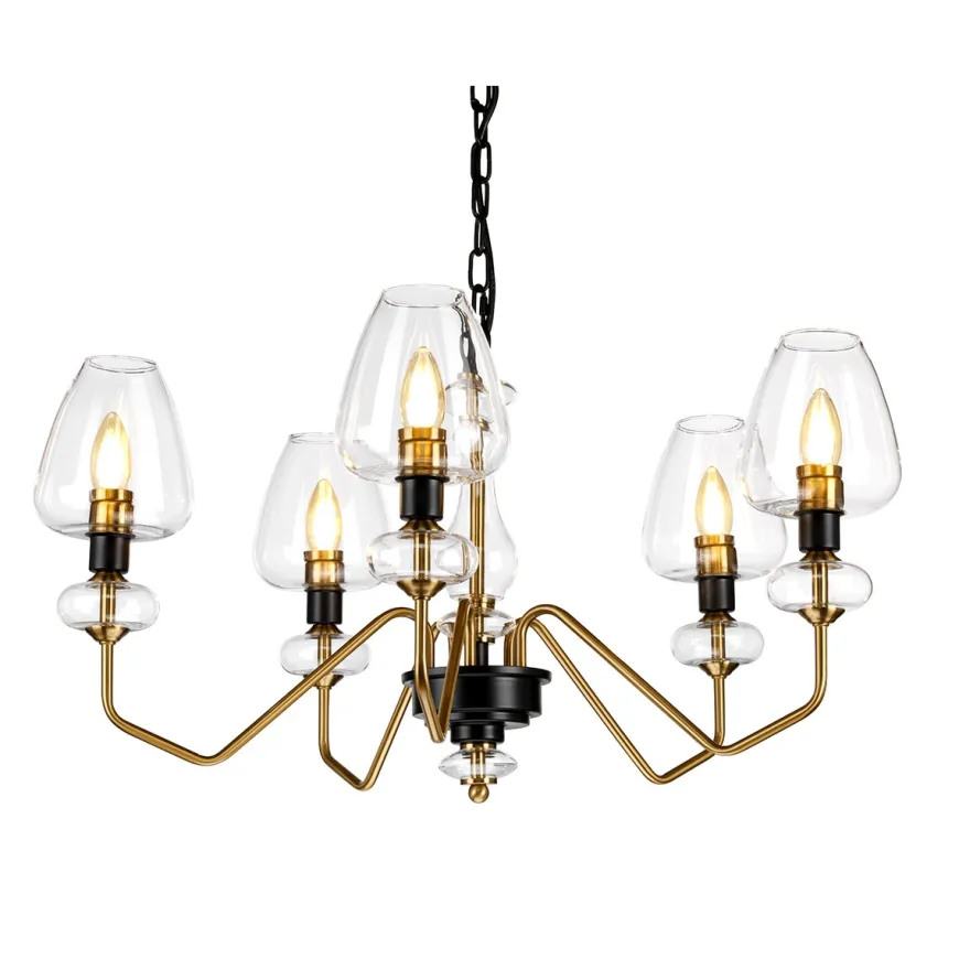 Armand Brass V - Elstead Lighting - lampa wisząca