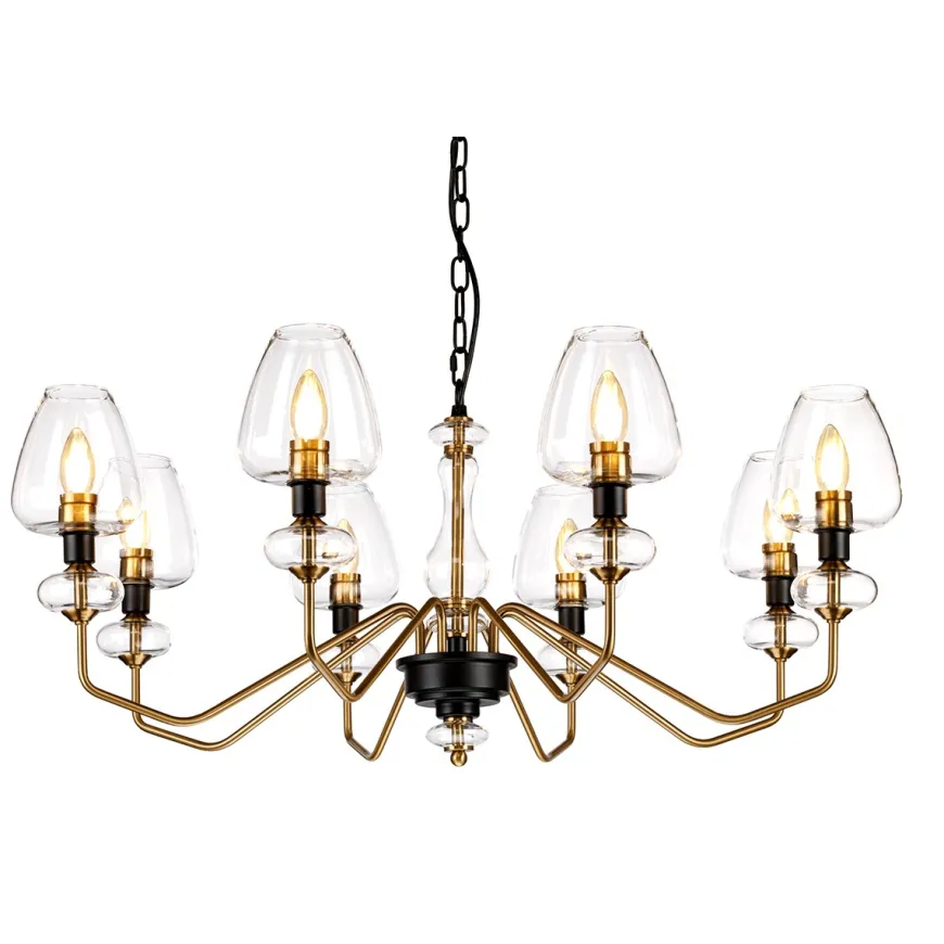Armand Brass VIII - Elstead Lighting - lampa wisząca