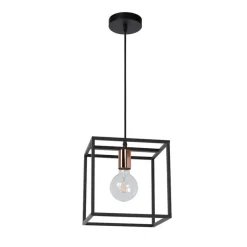 Arthur H25 czarny - Lucide - lampa wisząca