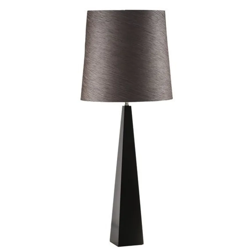 Ascent Satin Black - Elstead Lighting - lampa biurkowa nowoczesna