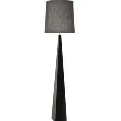 Ascent Satin Black - Elstead Lighting - lampa podłogowa nowoczesna