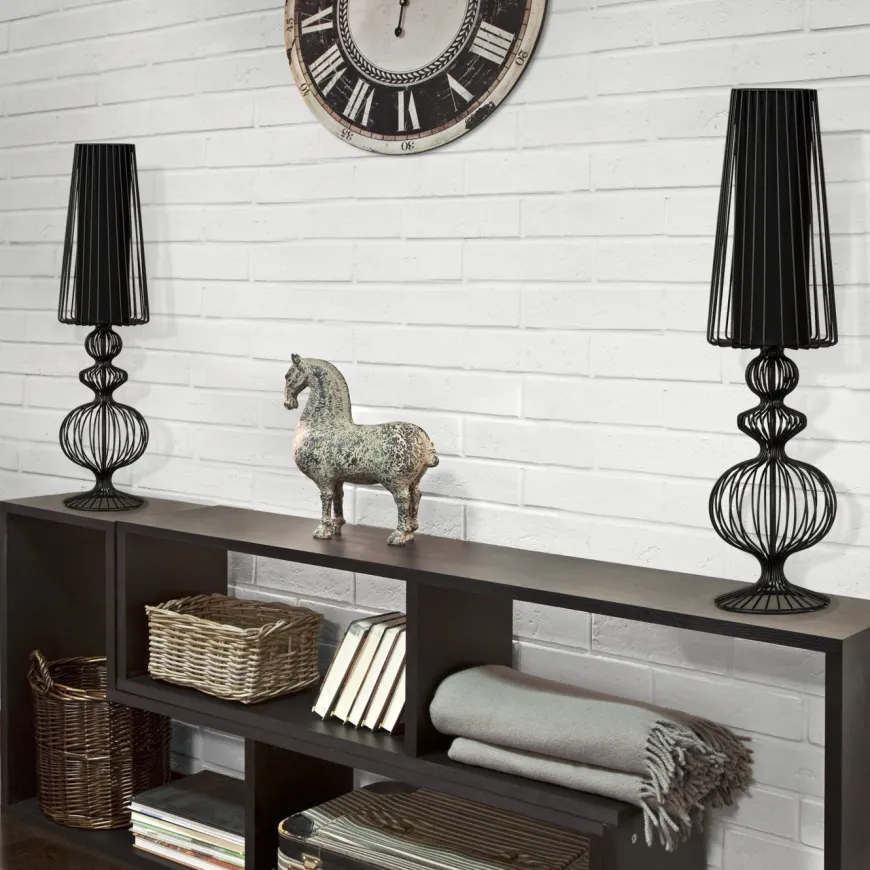 Aveiro L Black I 5126 - Nowodvorski - lampa biurkowa nowoczesna
