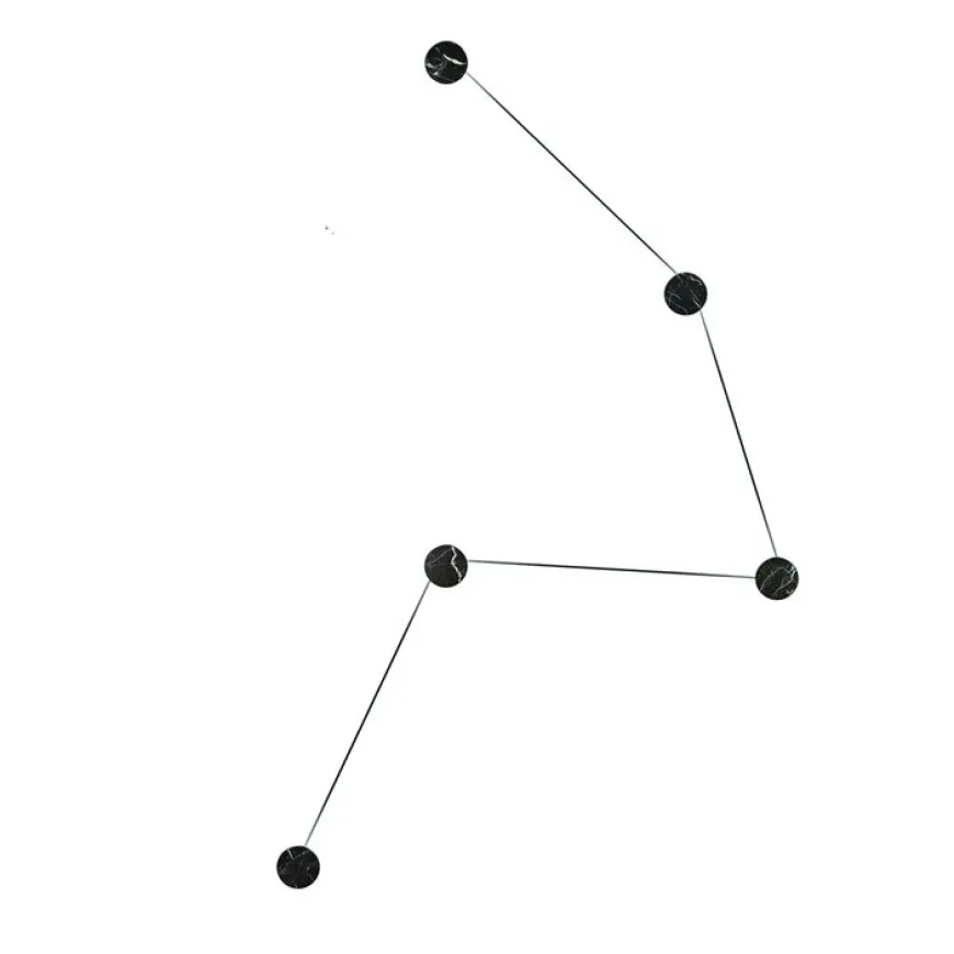 Azou 5 Ø11.5 czarny - KDLN - lampa ścienna
