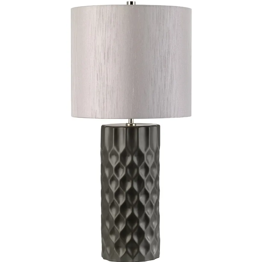 Barbican Graphite - Elstead Lighting - lampa biurkowa nowoczesna