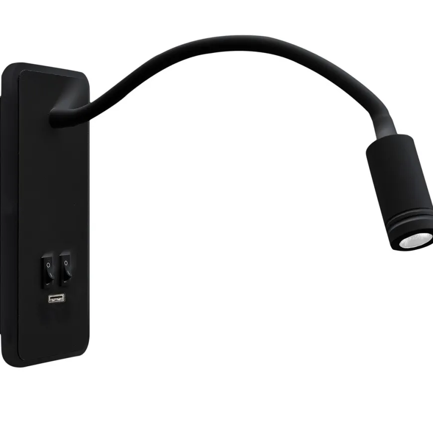 Base Black ML63500 - Milagro - kinkiet nowoczesny
