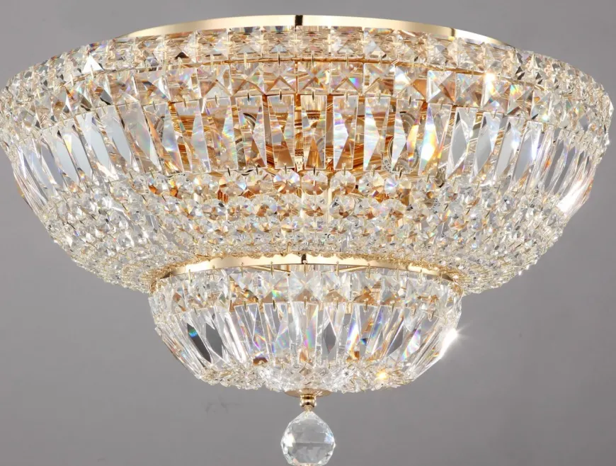 Basfor Gold Ø46 - Maytoni - lampa sufitowa klasyczna