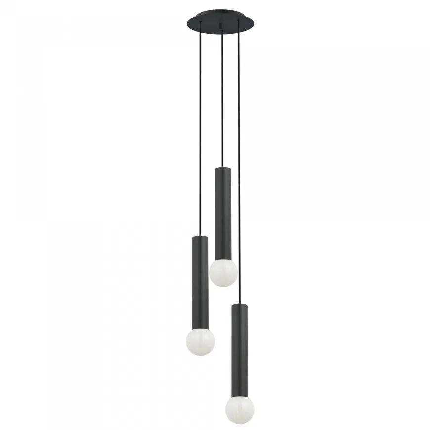 Baton Black III - Nowodvorski - lampa wisząca nowoczesna