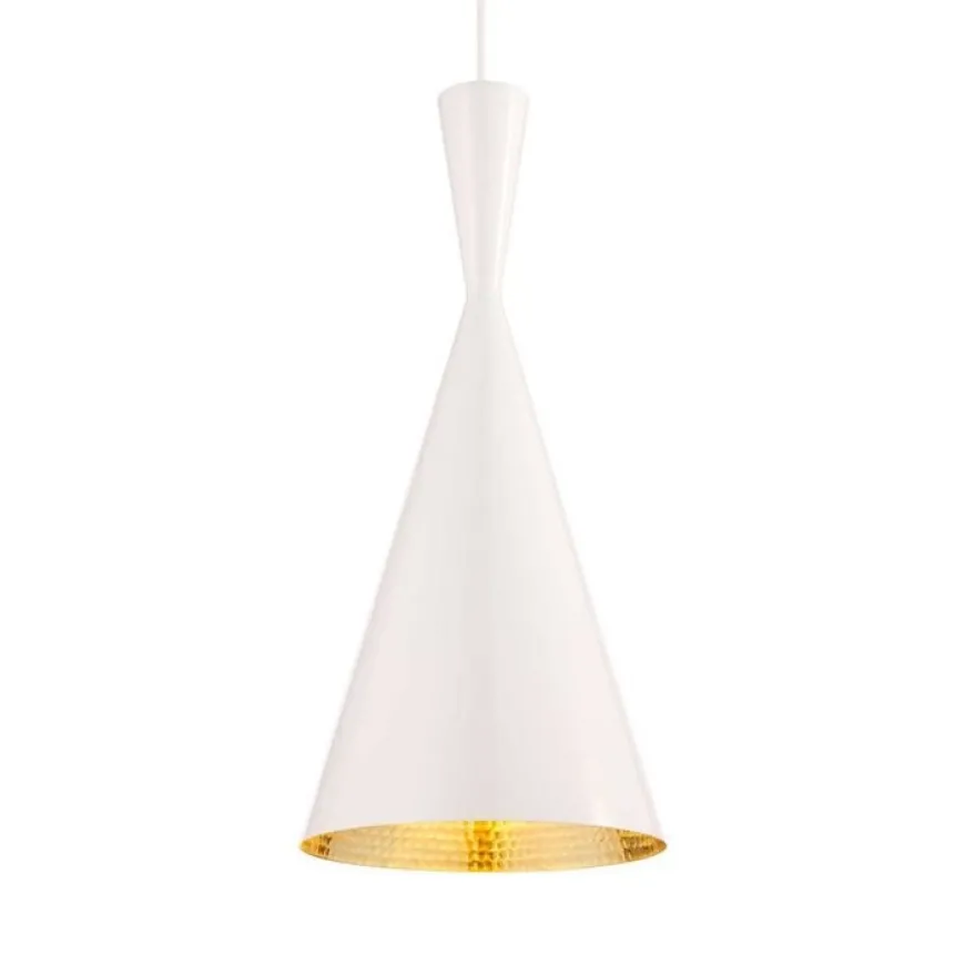 Beat Tall Ø19 biały - Tom Dixon - lampa wisząca