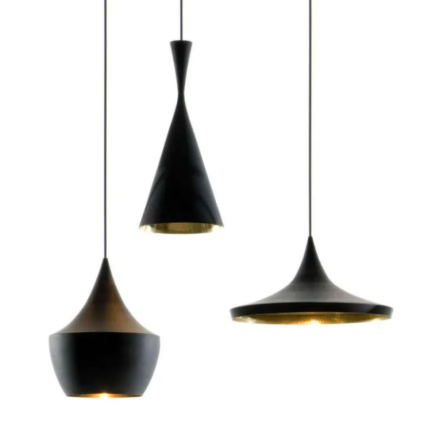 BEAT TRIO ROUND EU czarny - Tom Dixon - lampa wisząca