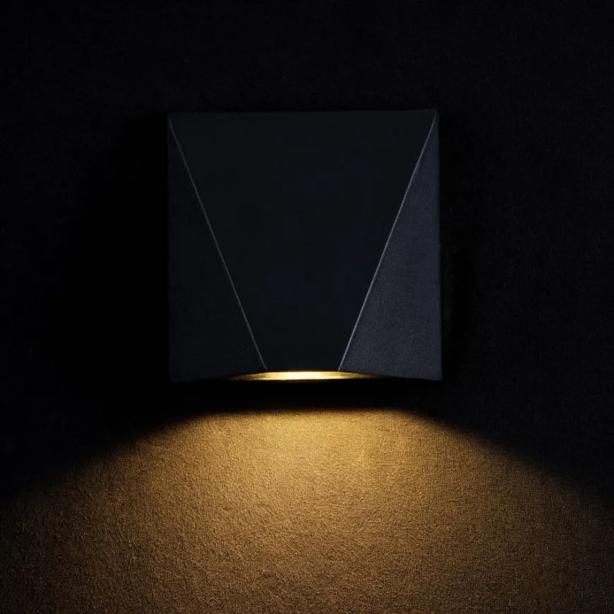 Beekman Led Black - Maytoni - kinkiet zewnętrzny