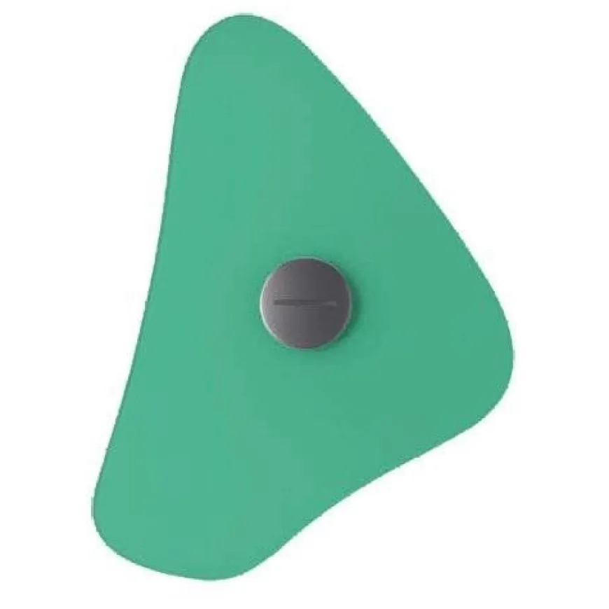 Bit 34x30 zielony - Foscarini - lampa ścienna