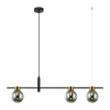 Bletter III dymiony - Italux - lampa wisząca