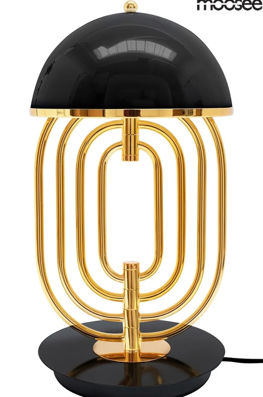 Bottega Złota / Czarna - Moosee - lampa biurkowa