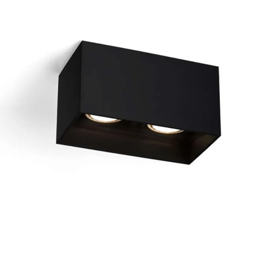 Box 2.0 LED czarny - Wever & Ducré - plafon