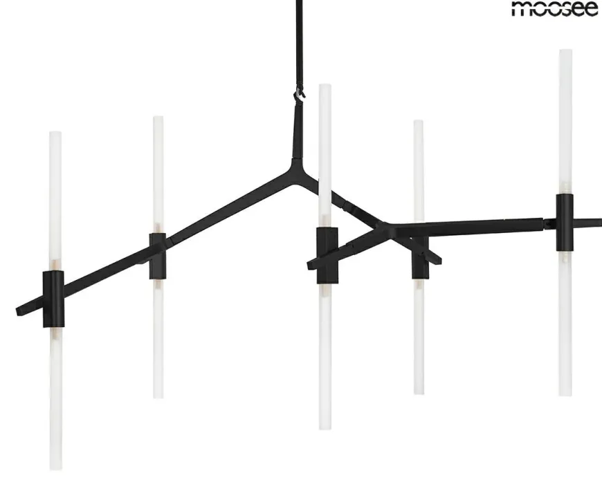 Candelabr 10 Czarna - Moosee - lampa wisząca