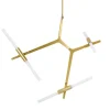 Candelabr 6 Złota - King Home - lampa wisząca