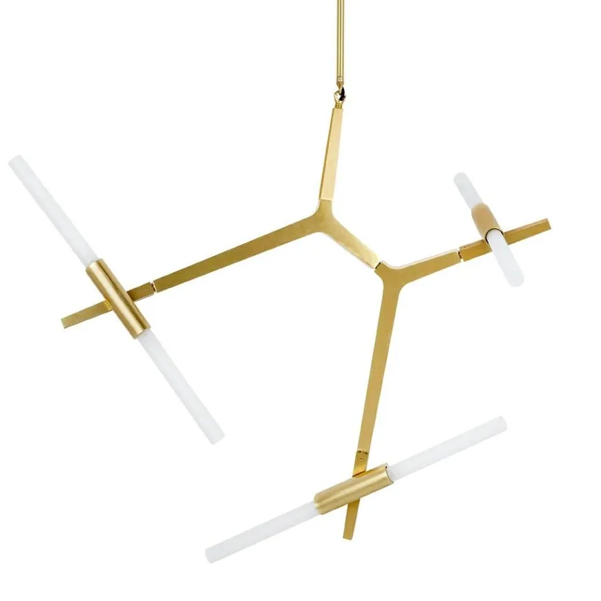 Candelabr 6 Złota - King Home - lampa wisząca
