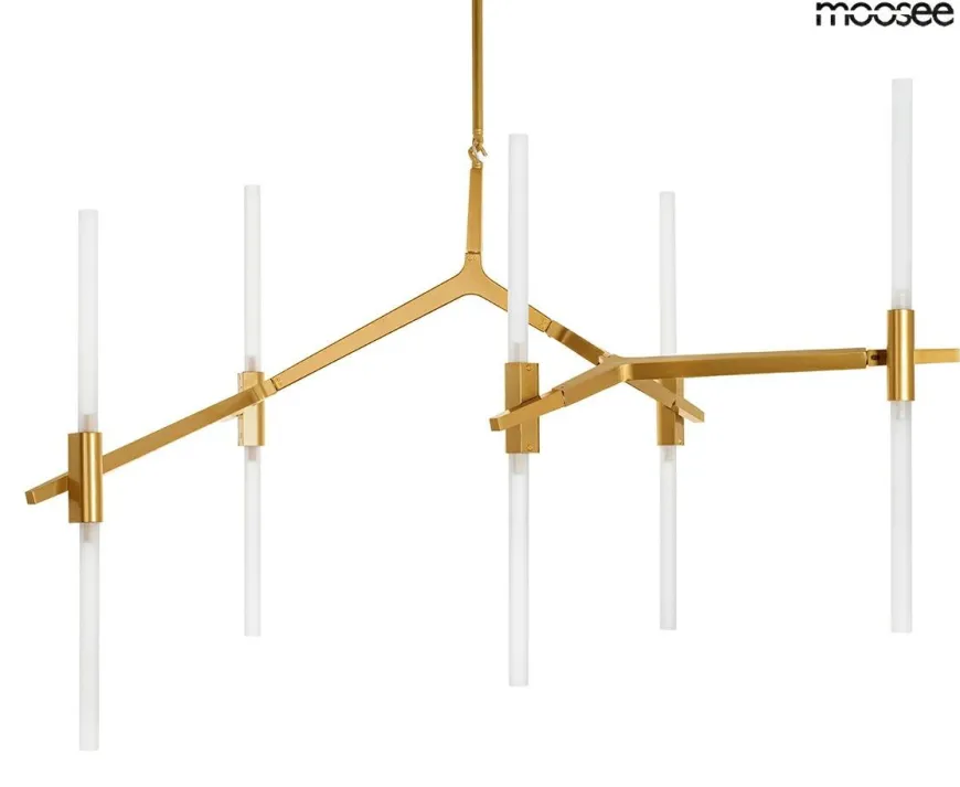 Candelabr 10 Złota - Moosee - lampa wisząca