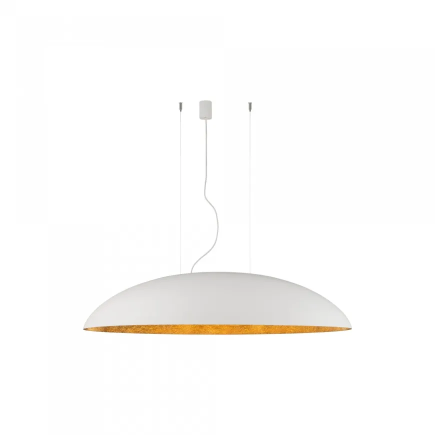 Canoe White-Gold - Nowodvorski - lampa wisząca nowoczesna