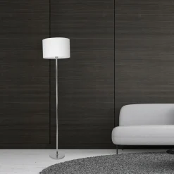 Casino White-Chrome - Milagro - lampa podłogowa nowoczesna