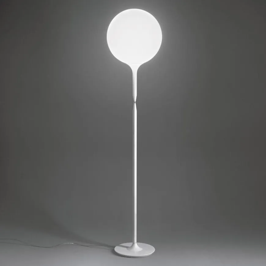 Castore H182 opal biały - Artemide - lampa podłogowa