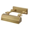 Chawton Aged Brass L18 - Elstead Lighting - kinkiet klasyczny
