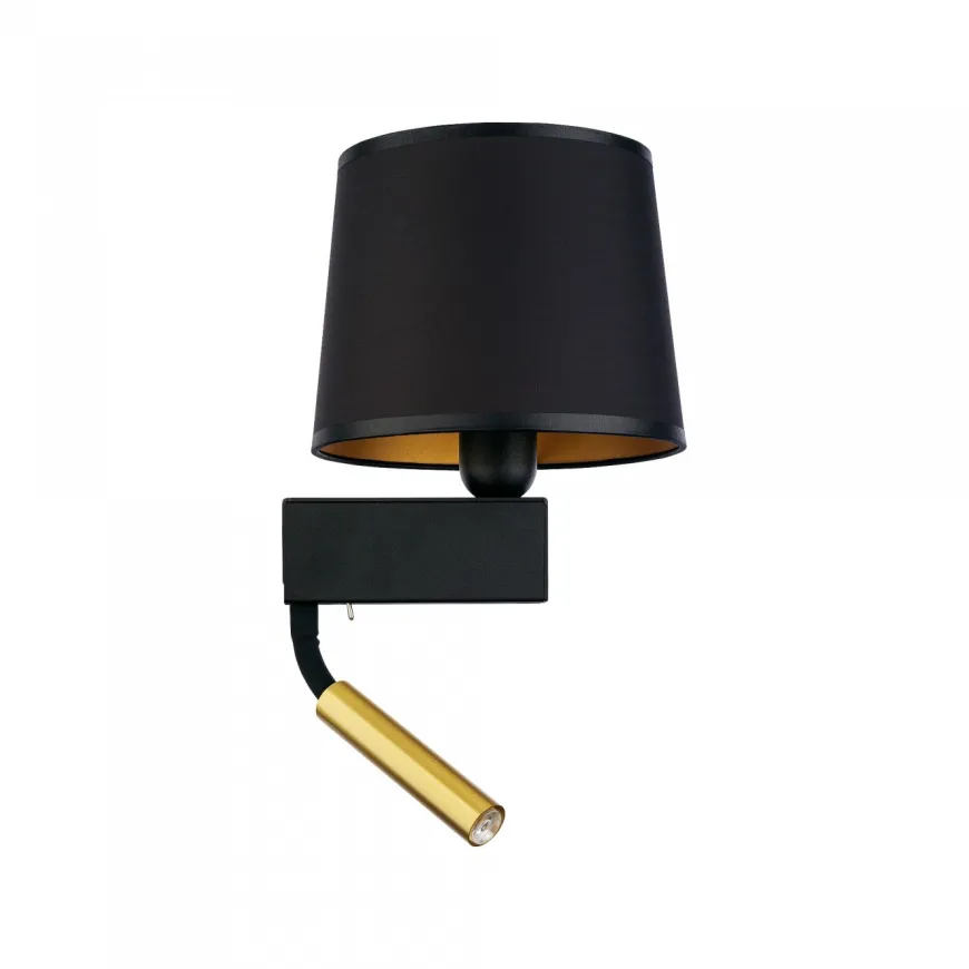Chillin Ii Black-Gold - Nowodvorski - kinkiet nowoczesny