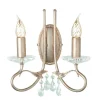 Christina Silver And Gold - Elstead Lighting - kinkiet klasyczny