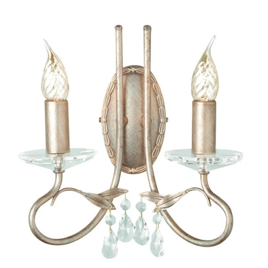 Christina Silver And Gold - Elstead Lighting - kinkiet klasyczny