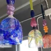 CLARINETTI - ręcznie wykonana lampa z dmuchanego szkła Murano
