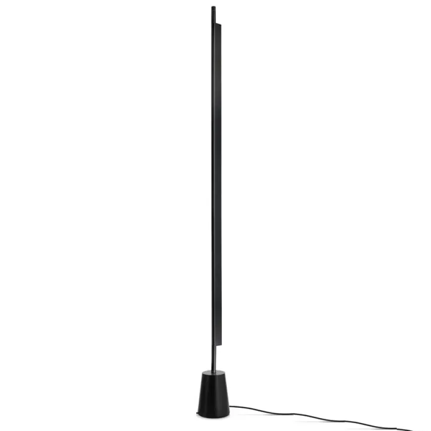 Compendium H185 czarny - Luceplan - lampa podłogowa