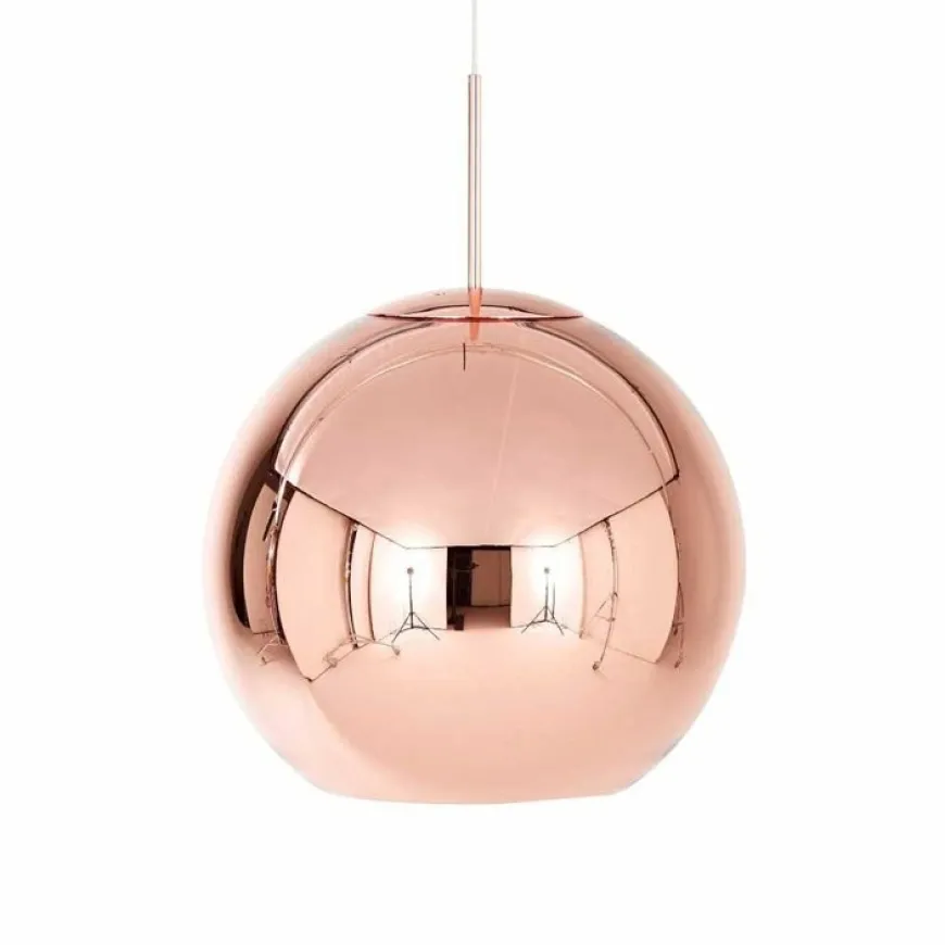 Copper Round Ø45 miedź - Tom Dixon - lampa wisząca