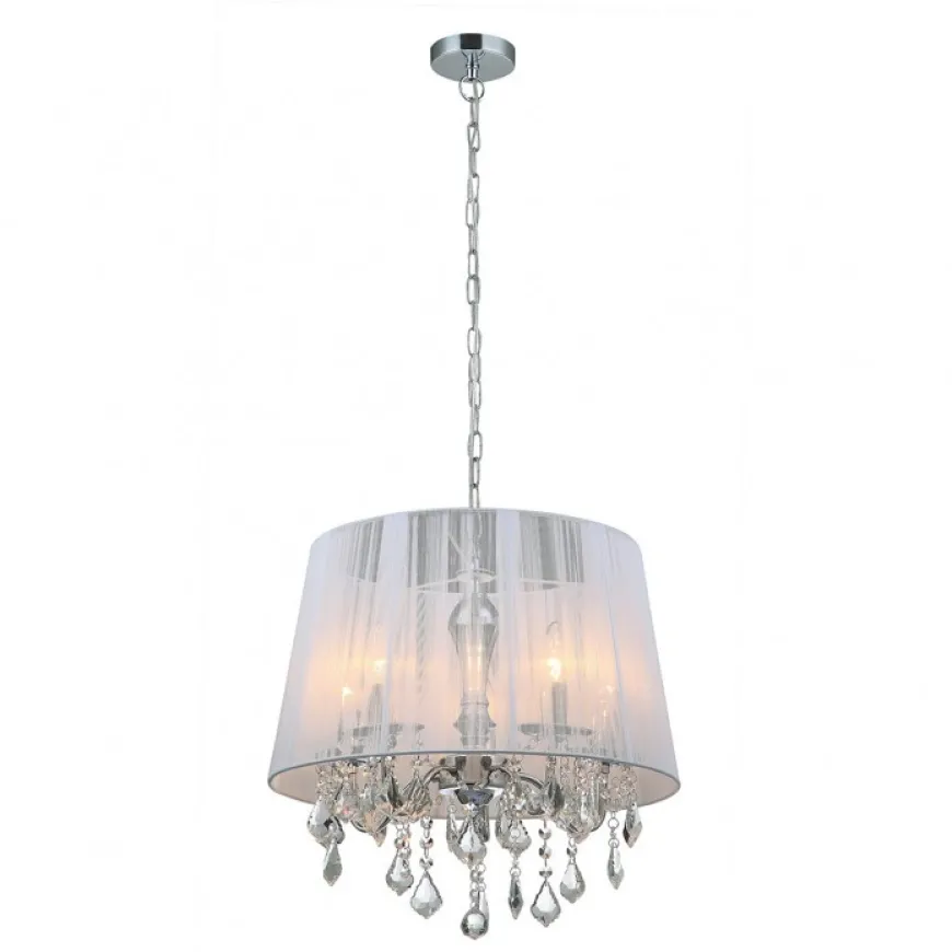 Cornelia White M - Italux - lampa wisząca klasyczna