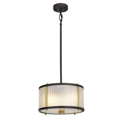 Corona brąz - Elstead Lighting - plafon